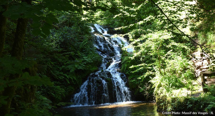 La cascade du Faymont dans les Vosges