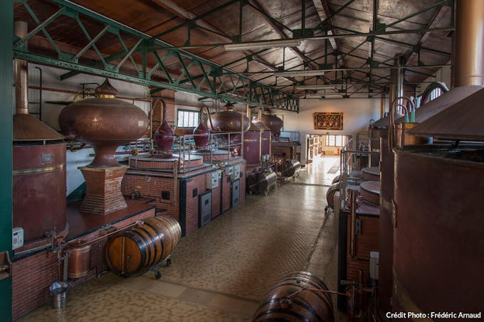 Distillerie des Moisans à Sireuil