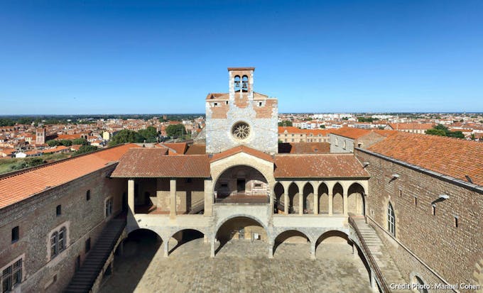 Le palais des rois de Majorque, à Perpignan