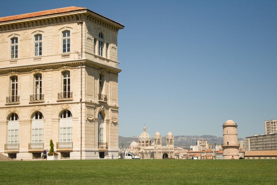 photo du jardin du Pharo à Marseille