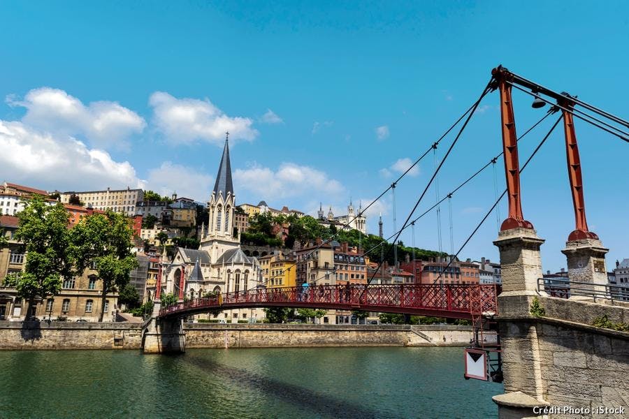 La passerelle de Lyon