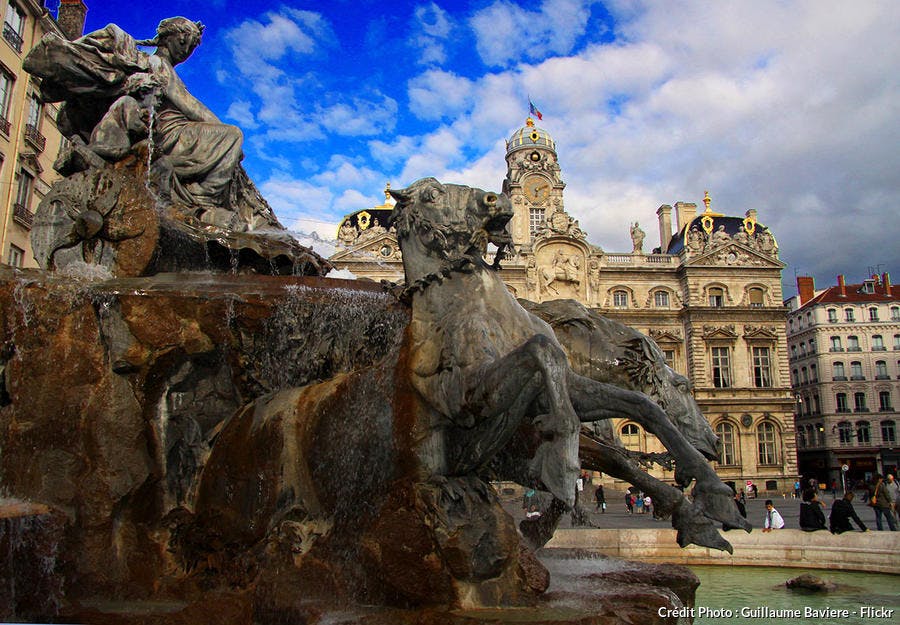 La place des Terreaux à Lyon