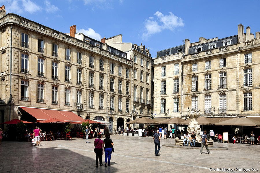 place du Parlement à Bordeaux