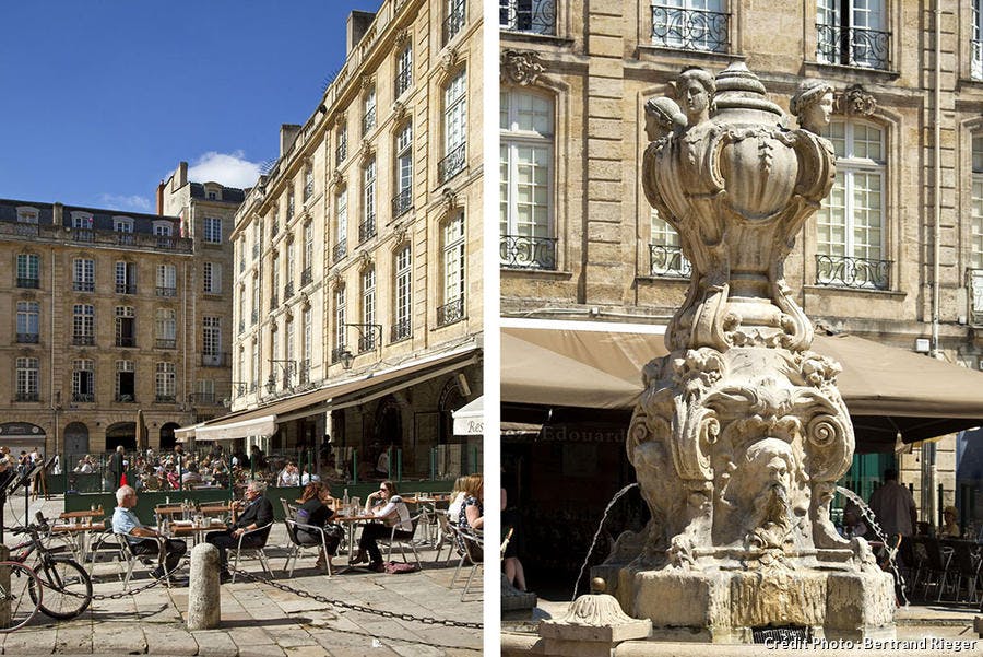 place du Parlement à Bordeaux