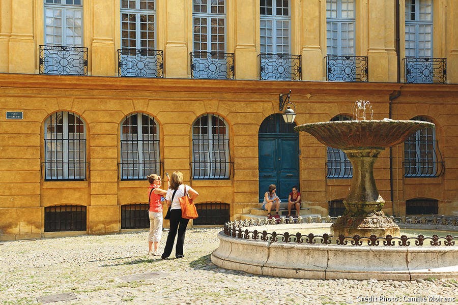 Place d'Albertas à Aix-en-Provence