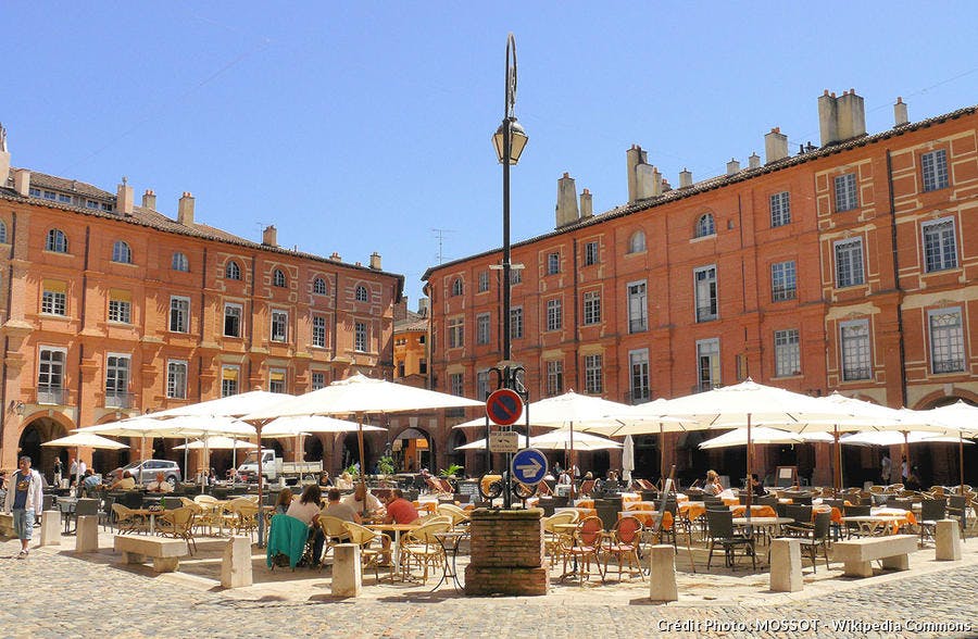 Place Nationale à Montauban