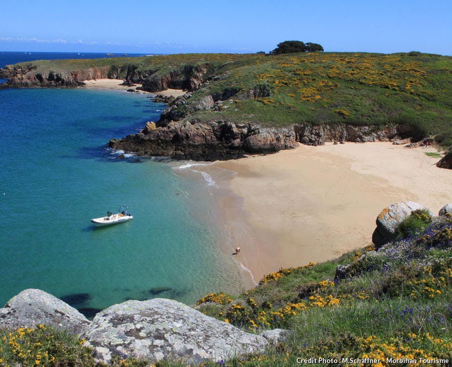 Crique sur l'île d'Houat