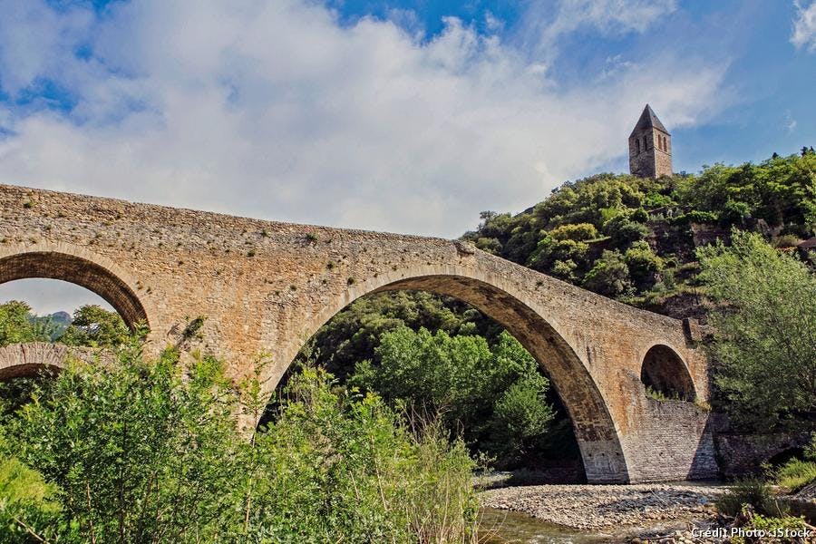 La pont du Diable à Olargues