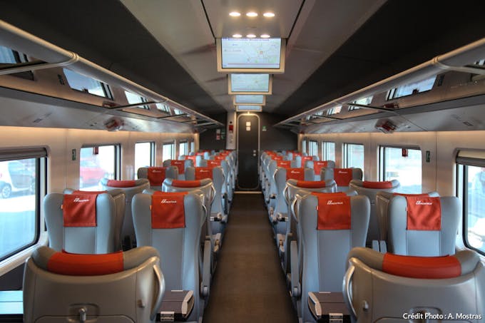 La classe Standard des trains italiens Frecciarossa