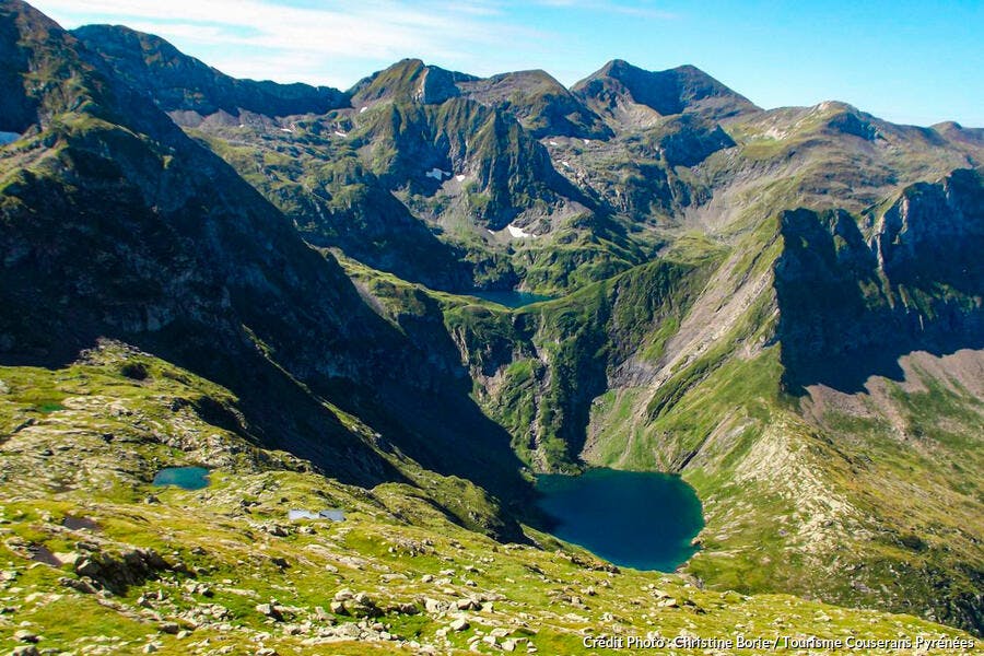 L'étang Rond, dans les Pyrénées