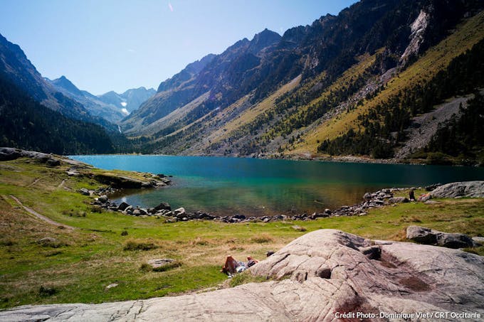 Le lac de Gaube, dans les Pyrénées