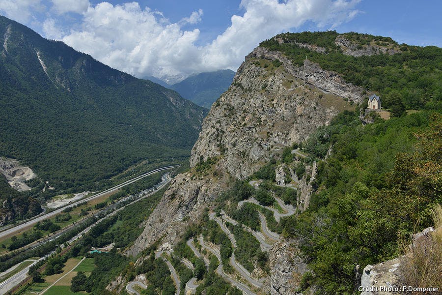 Les lacets de Montvernier