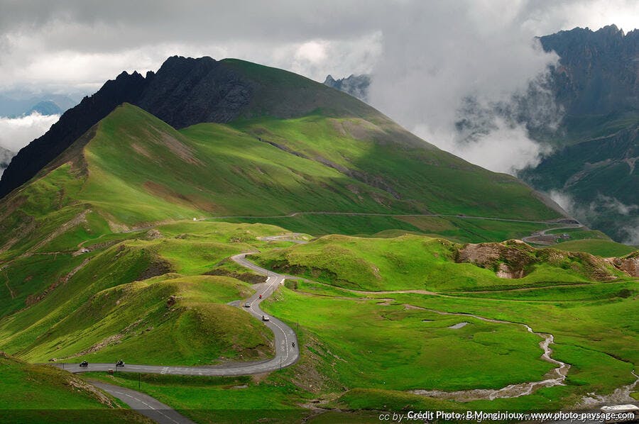 La route du Galibier en France