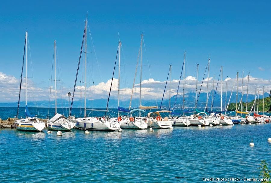 Yvoire port