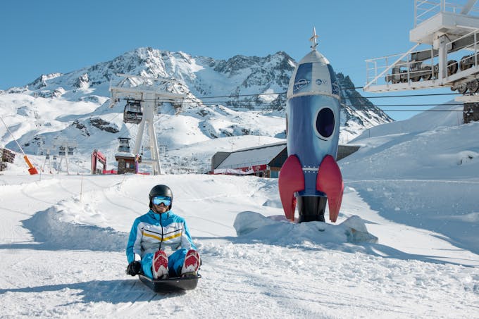 Cosmojet, la piste de ski de Val Thorens