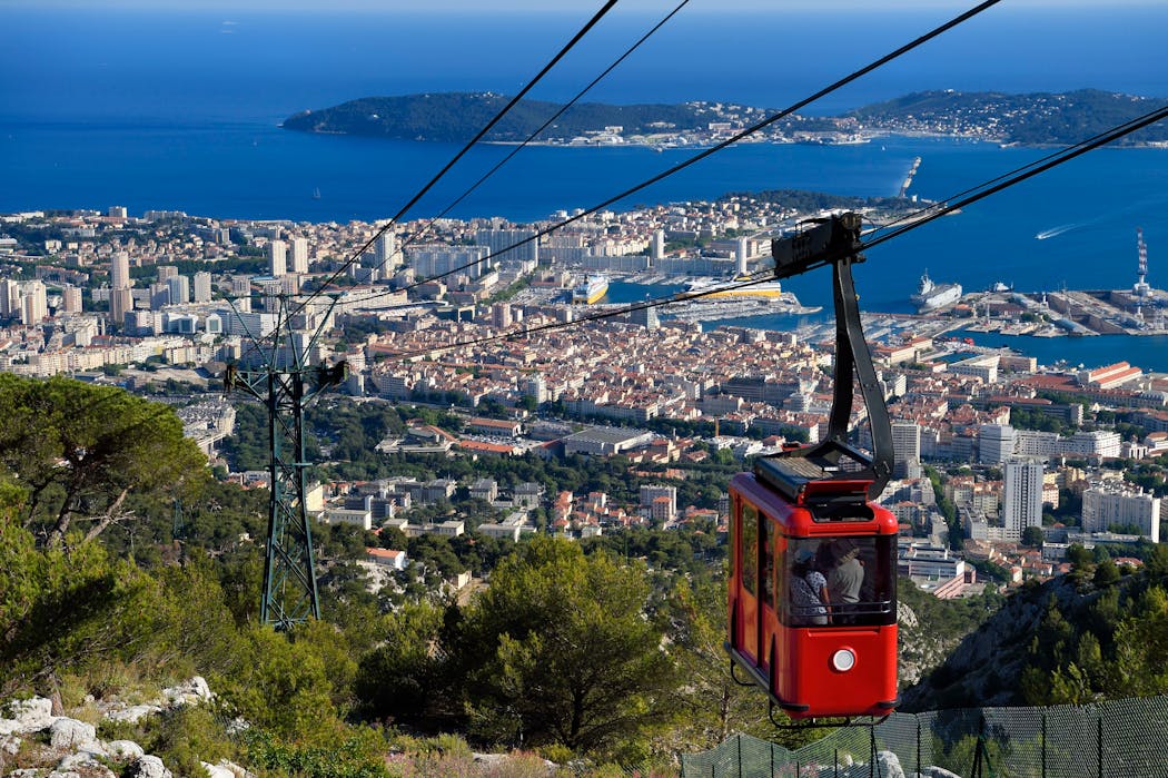 Téléphérique du Mont Faron à Toulon