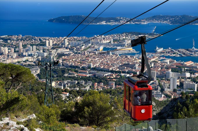 Téléphérique du Mont Faron à Toulon