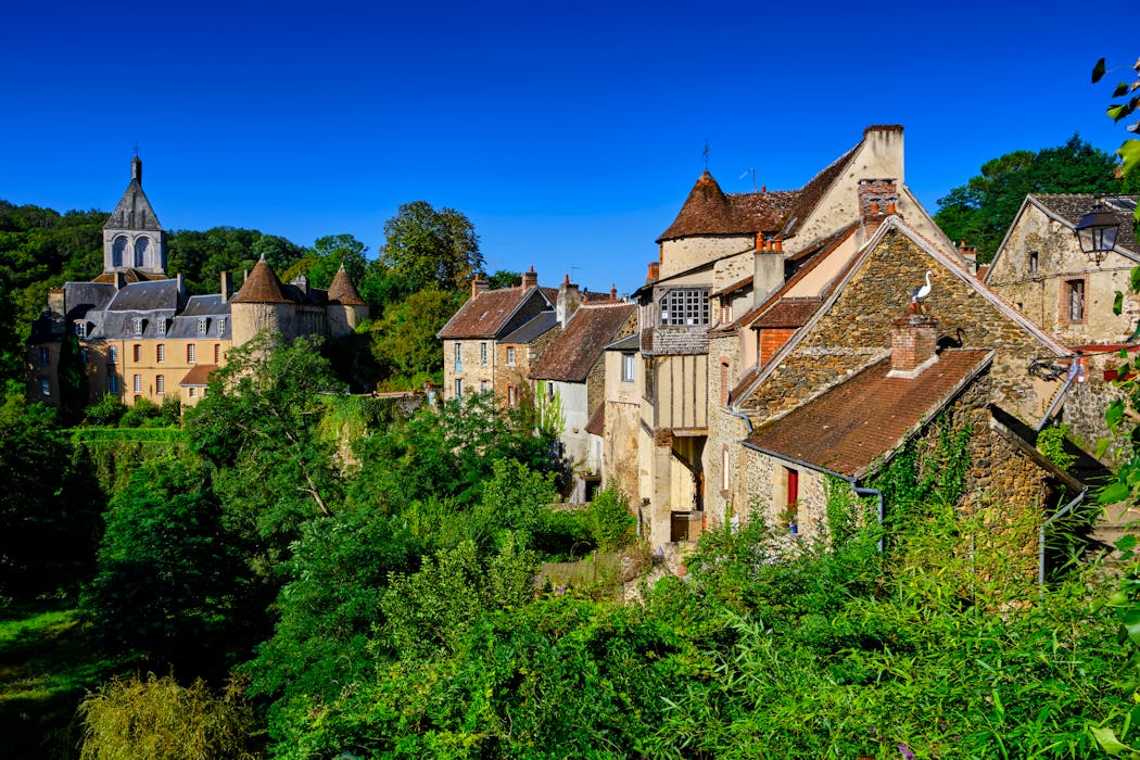 Village de Gargilesse, dans le Berry