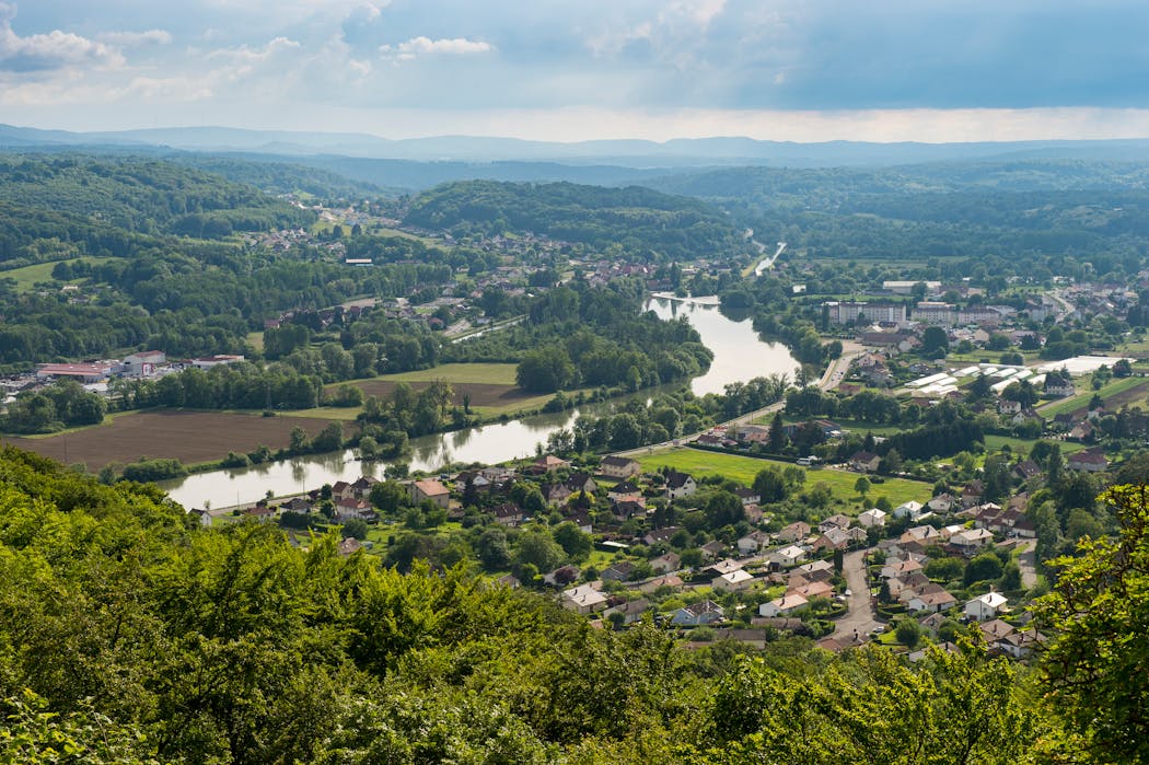 La vallée du Doubs