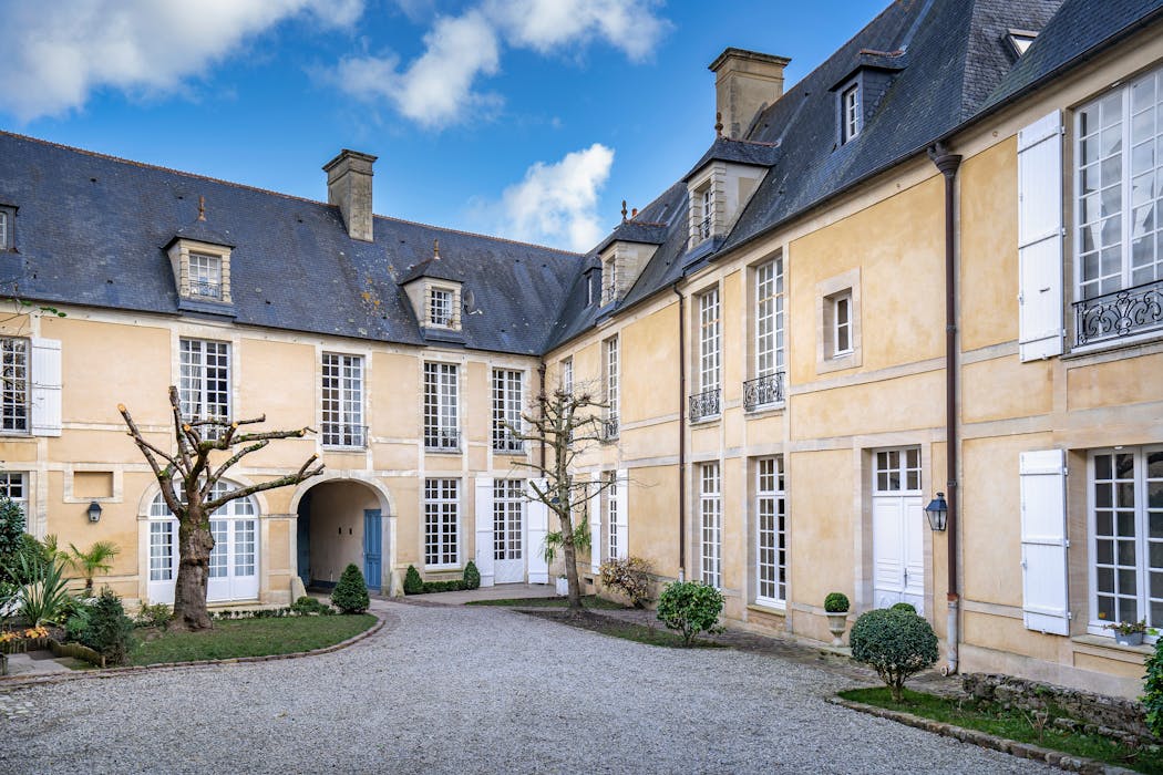 La Jumellière, hôtel particulier datant de 1777 situé dans le Vieux Bayeux.