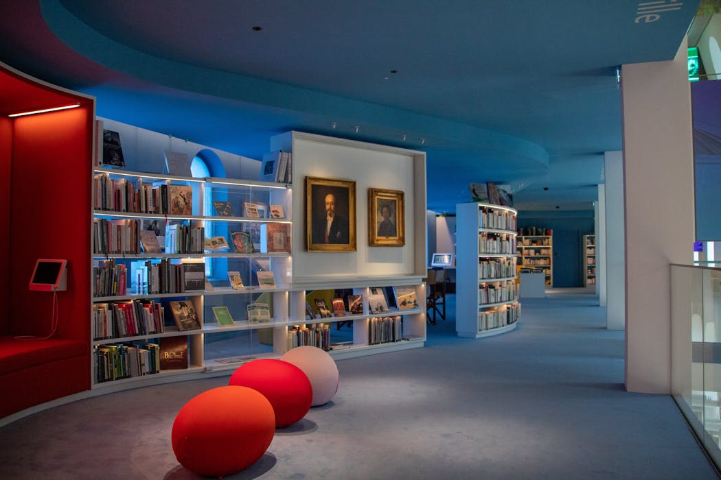 L'intérieur des Fransiscaines à Deauville en Normandie