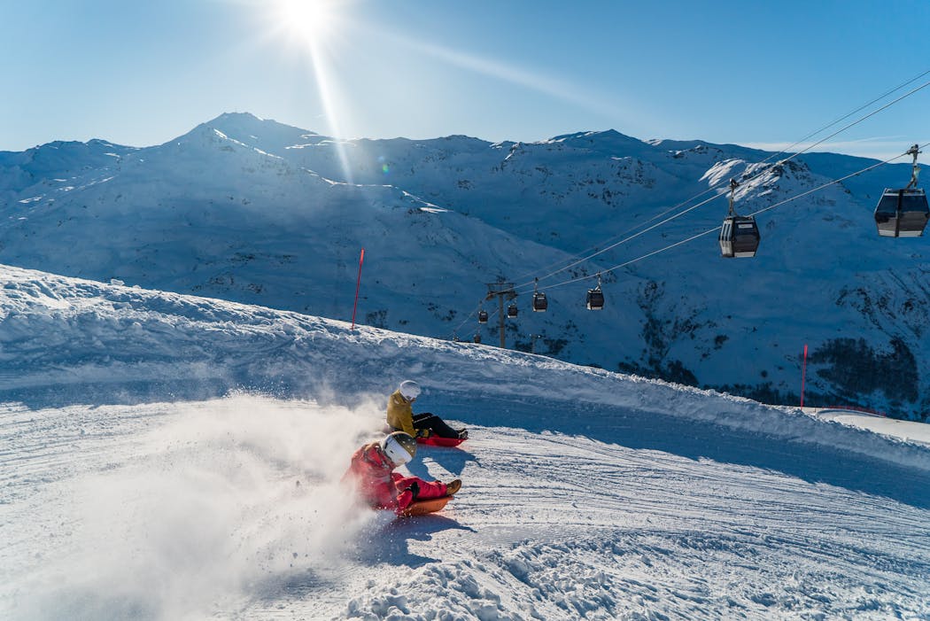 luge aux Ménuires