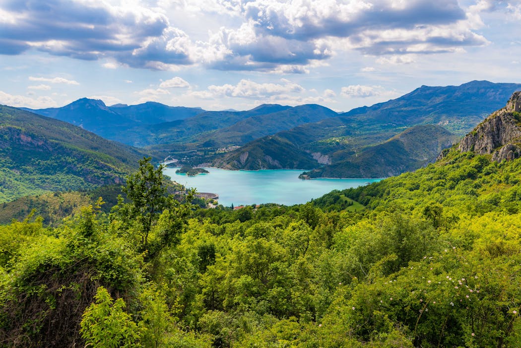 Le lac de Chaudanne