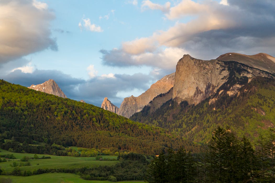 Vallon de la Jarjatte dans la Drôme