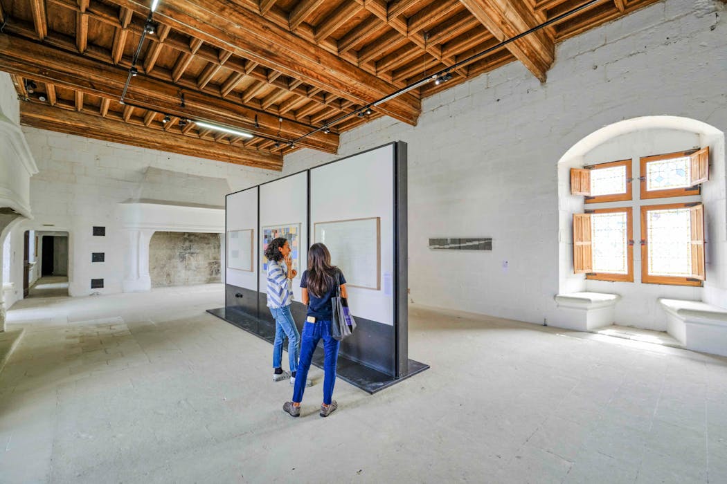 Dans le musée d'art contemporain du château, où l’on peut admirer la plus importante collection mondiale d’œuvres du mouvement Art and Language, inventeur de l’art conceptuel.