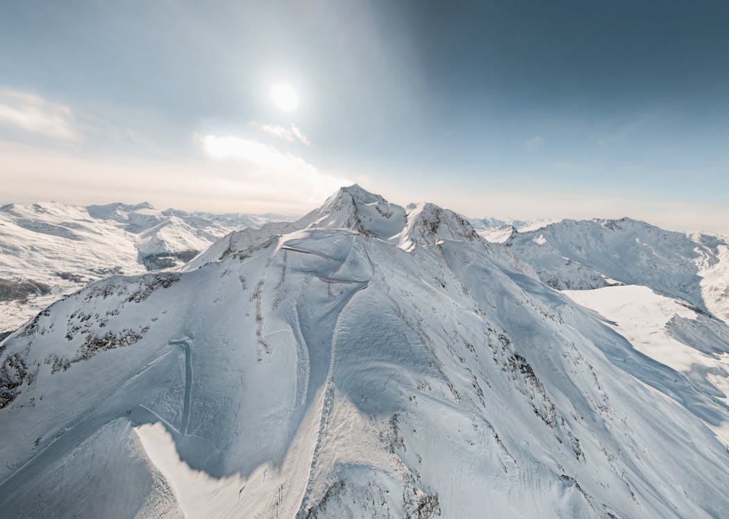 Aiguille rouge, les Arcs