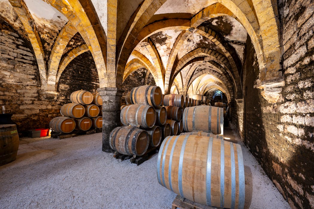 La Cave de la Reine Jeanne, exceptionnelle cave gothique du xive siècle, classée au titre des Monuments historiques, située dans le cœur ancien de la ville, est un lieu unique pour découvrir les cépages AOC du Jura : crémant, côtes du Jura, vin jaune, arbois...