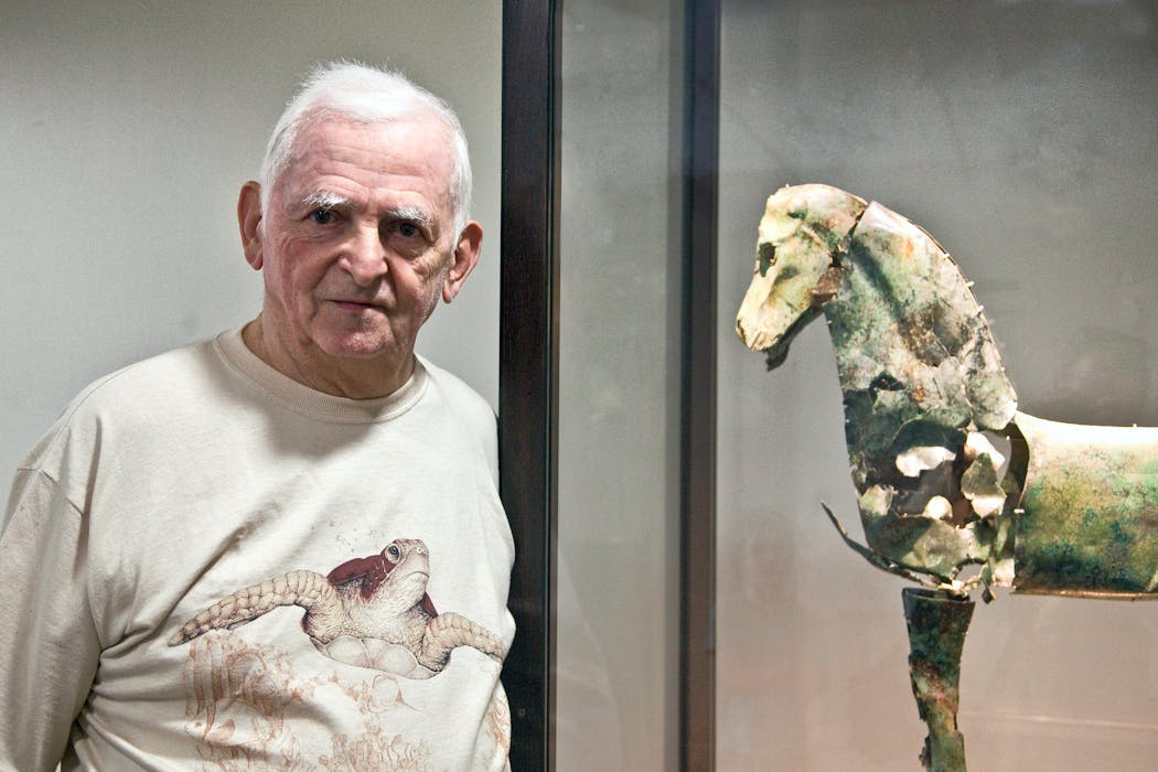 Jacques Céron, responsable de la maison du Patrimoine de Tintignac, site archéologique celtique et gallo-romain situé à Naves, à 8 kmdeTulle.
