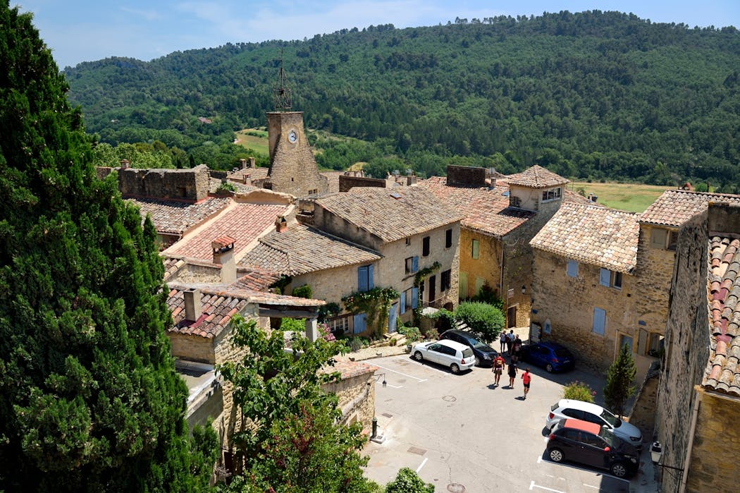 Village d'Ansouis dans le Vaucluse
