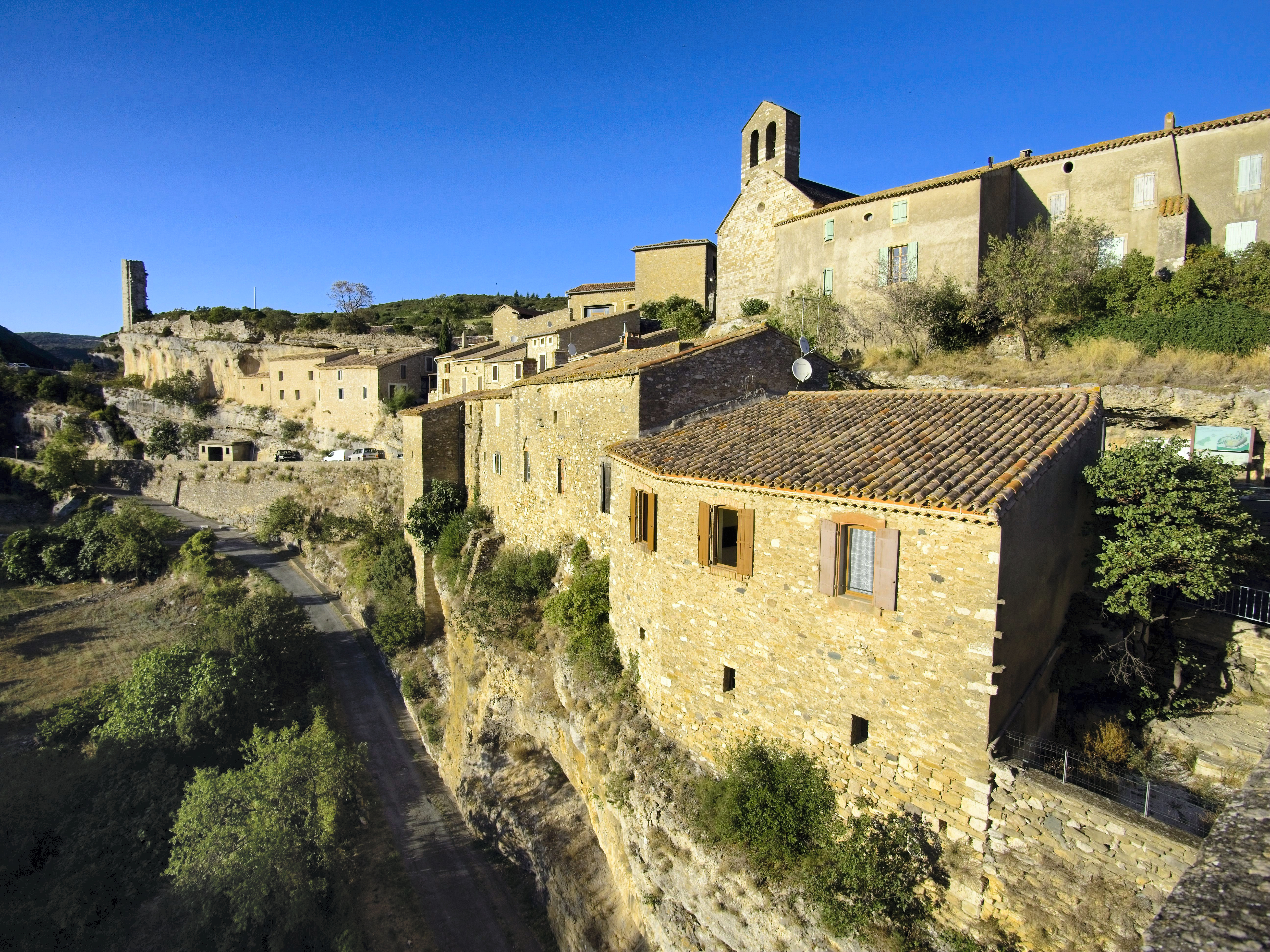 Hérault, Minerve, tour du château