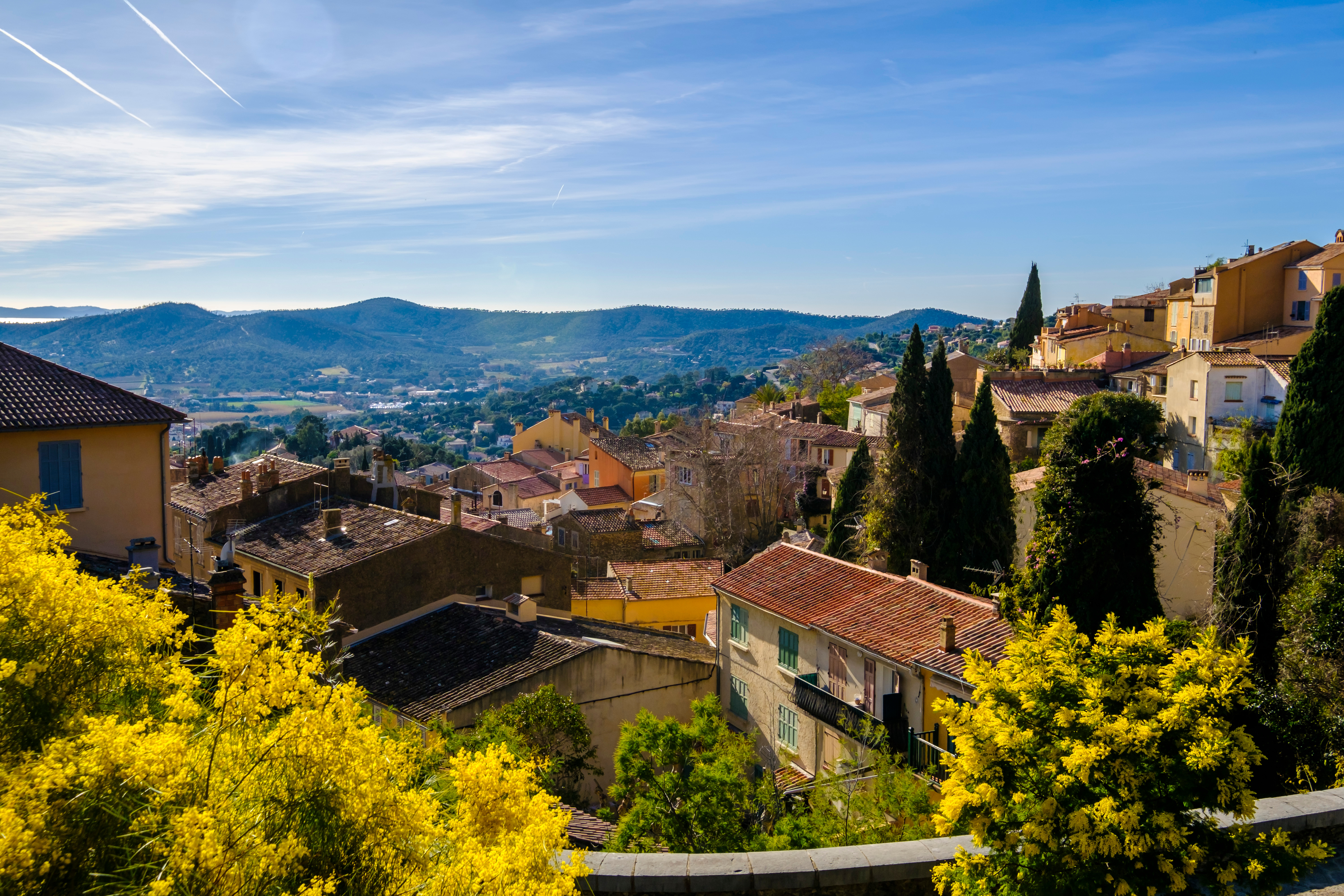 Le village de Bormes-les-Mimosas 