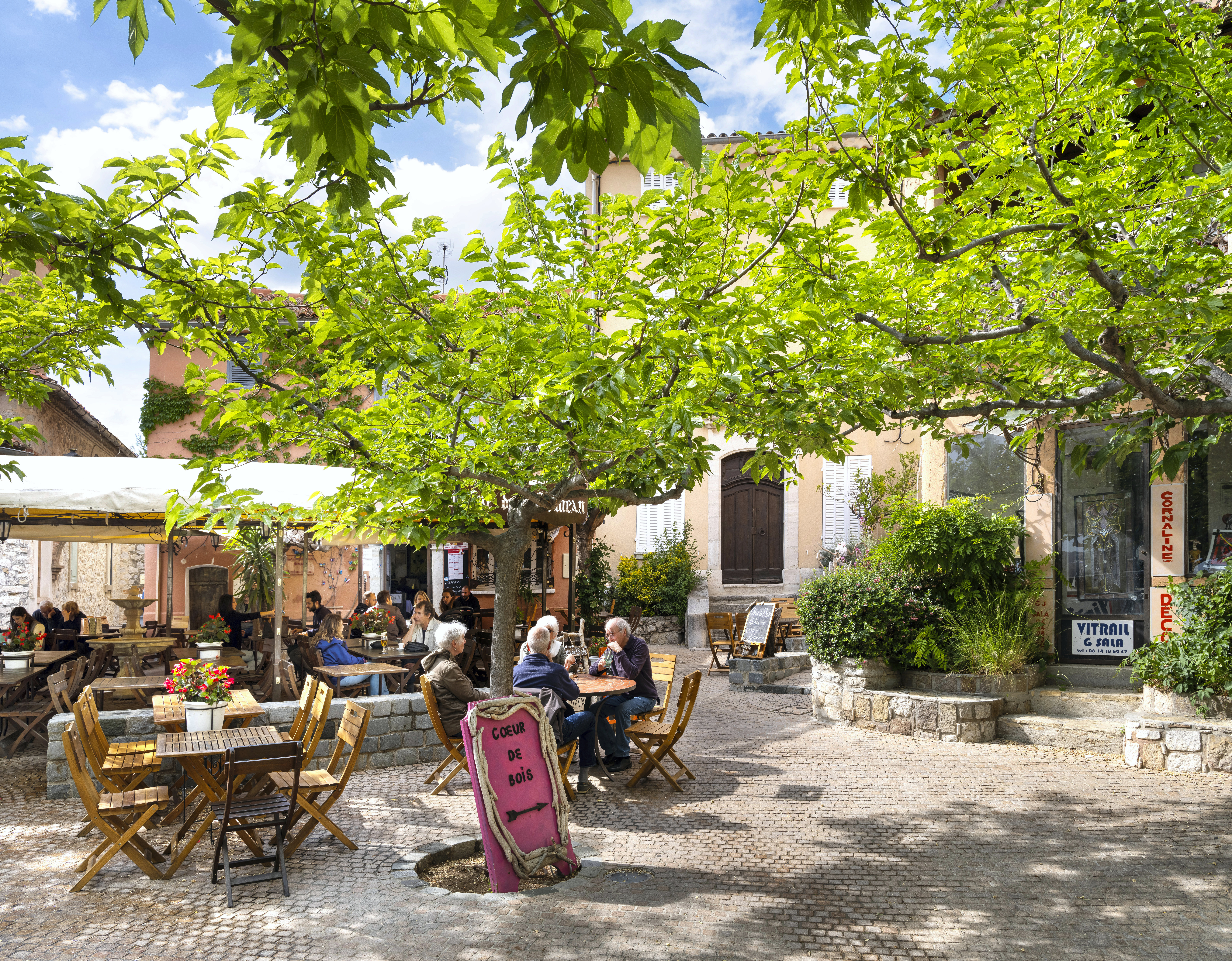 Village de Le Castellet dans le Var