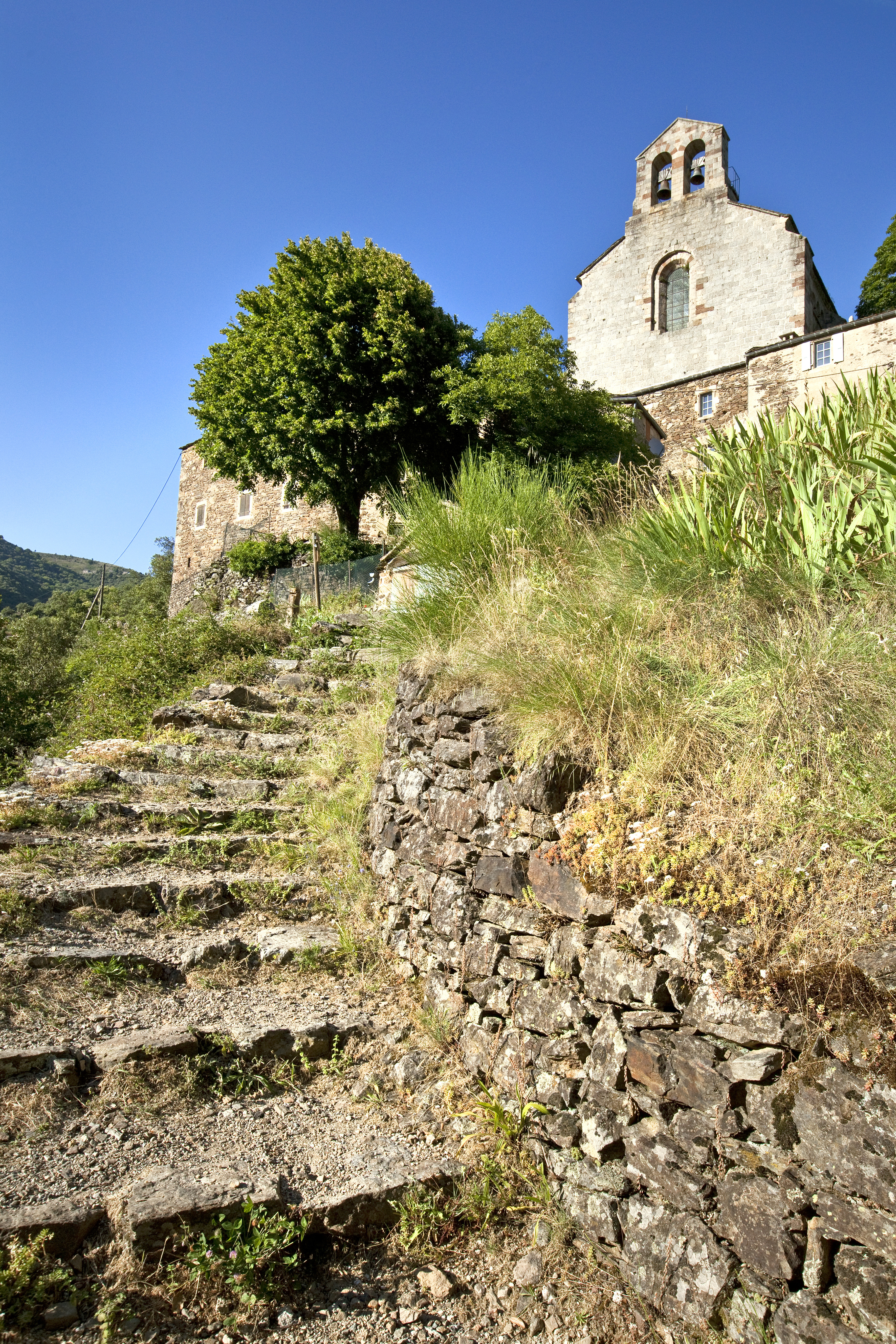 Isolé dans une vallée reculée, Thines raconte la vie cévenole d'une autre époque.