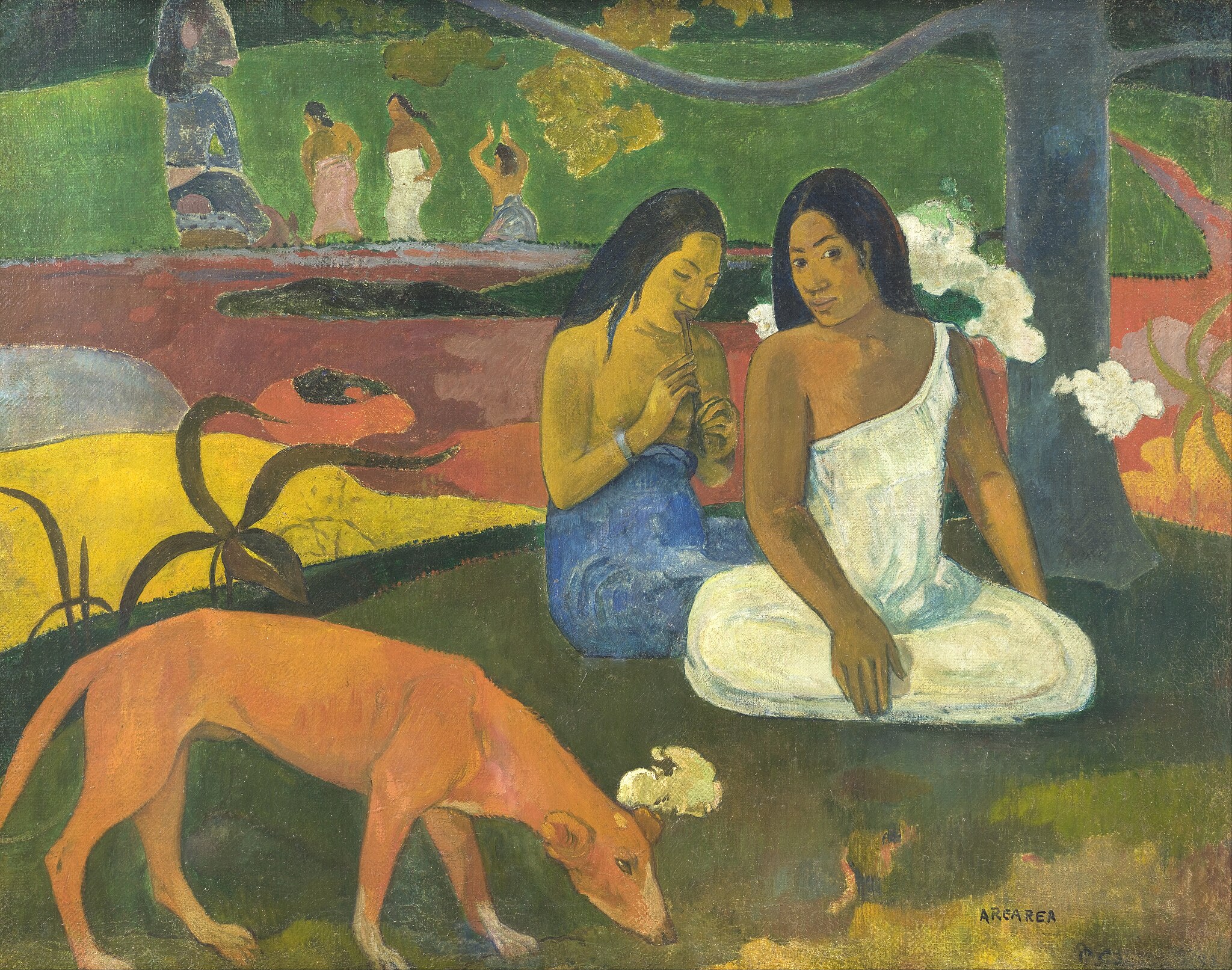 Paul Gauguin, Arearea, 1892, huile sur toile, Musée d’Orsay, Paris