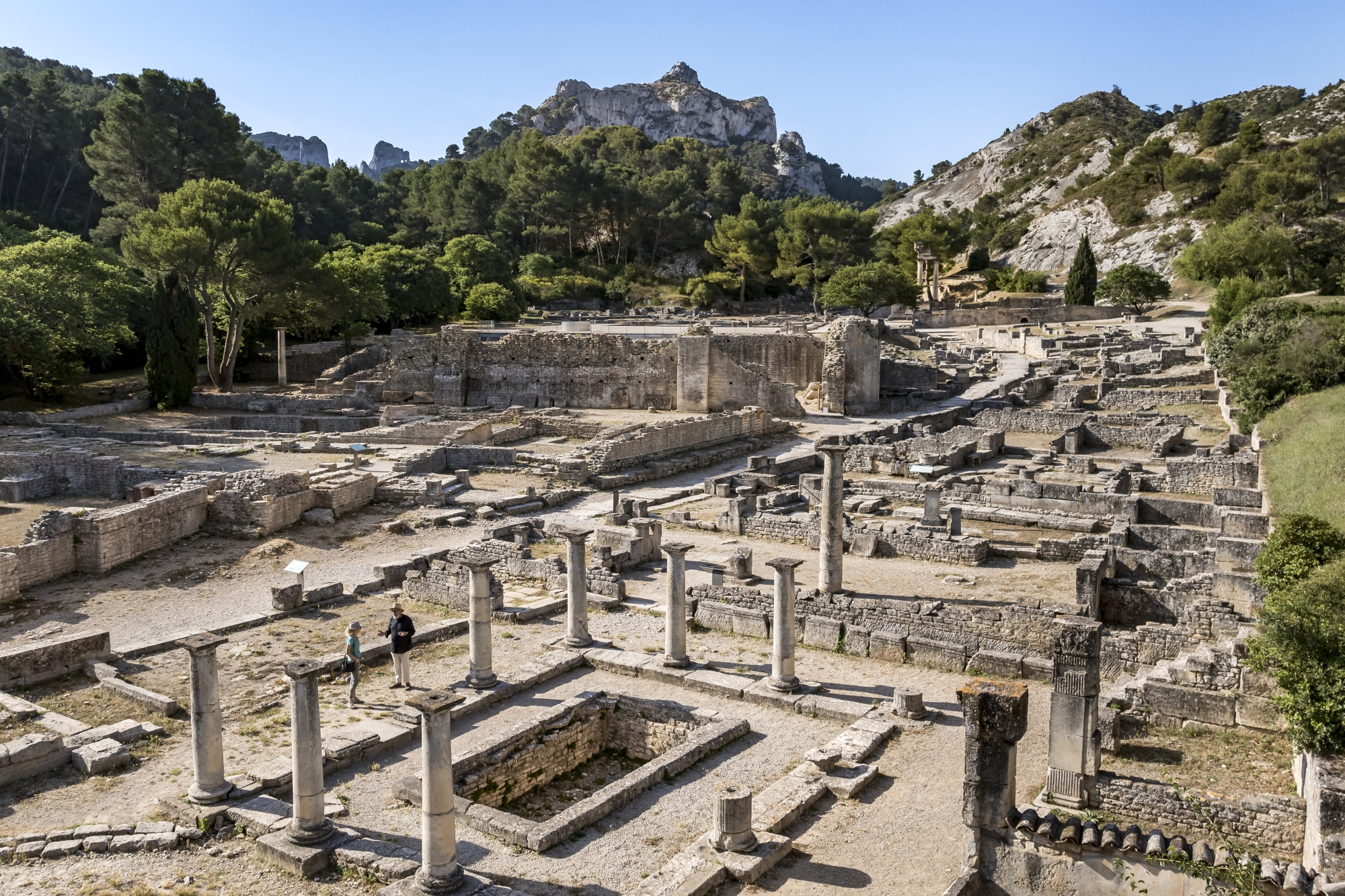 Les ruines de Glanum.