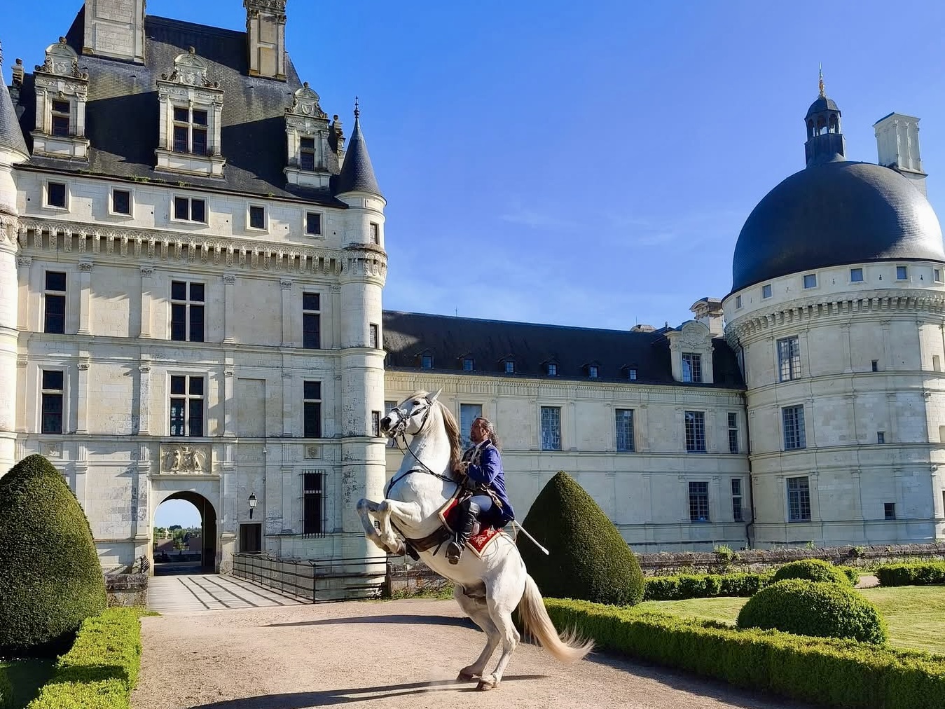 Spectacle équestre 2026 au château de Valençay