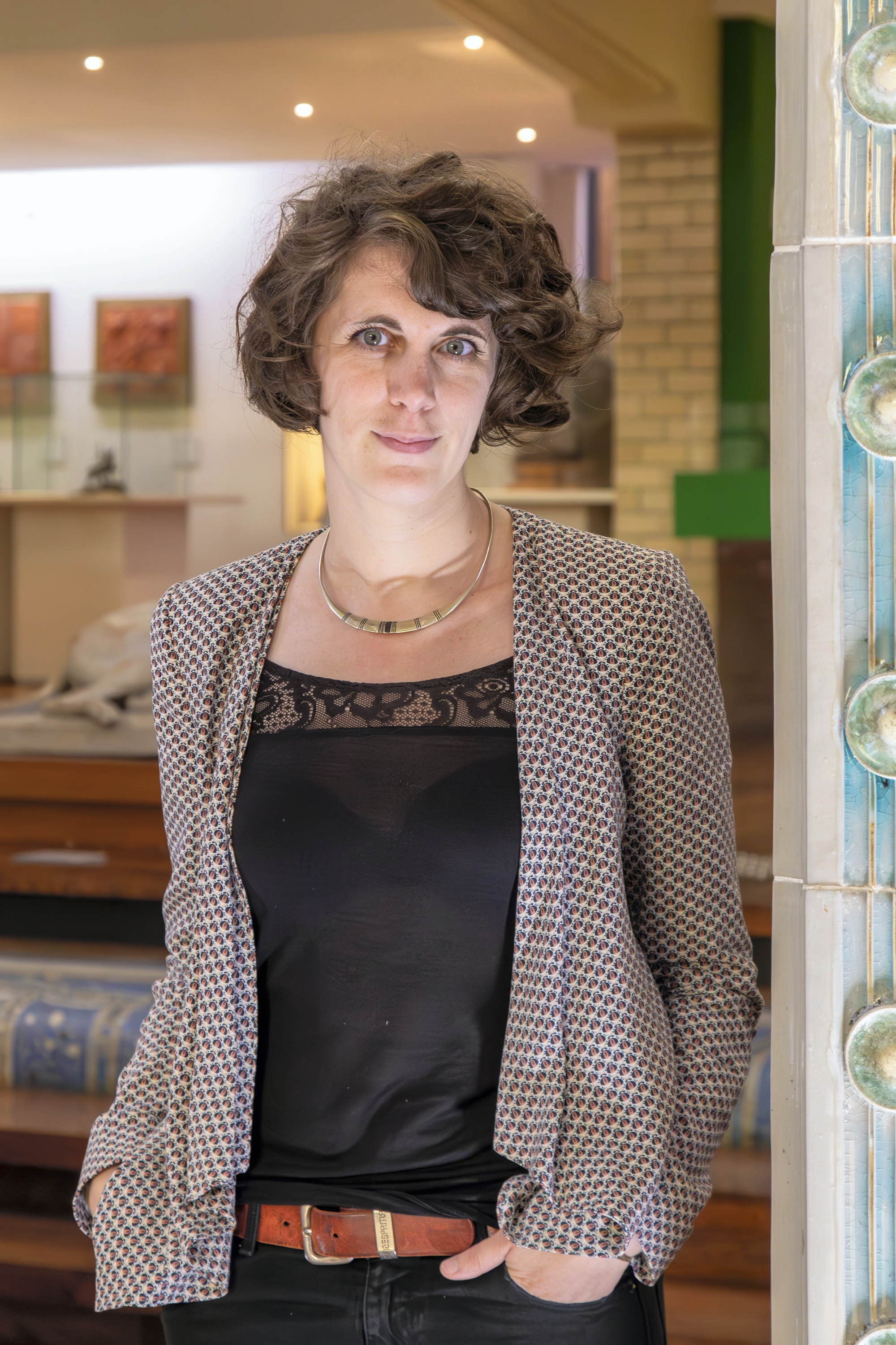 Après avoir fait ses premières armes au LaM, la directrice et conservatrice de la Piscine veut mettre le musée à hauteur d’enfant et continuer à faire dialoguer art et industrie.